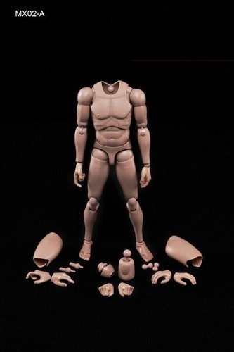 Action figure maschile 6 - figure, 1/6