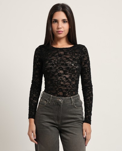 Body fracomina pizzo - pizzo, slim