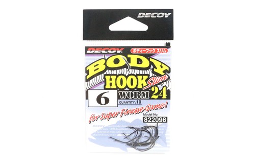 Decoy worm body hook slim - decoy,