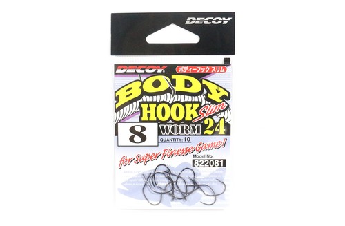 Decoy worm body hook - 24,